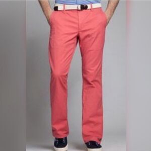 Bonobos Washed Chino Pants Coral Colored Sz 31x30